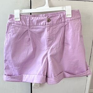 a new day Light Purple Women's Bermudas